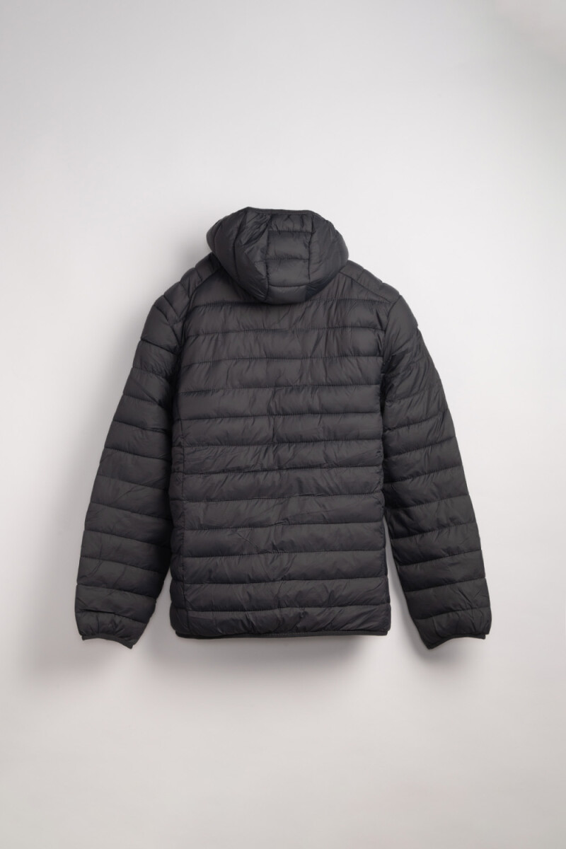 Campera capitoneada Gris Oscuro