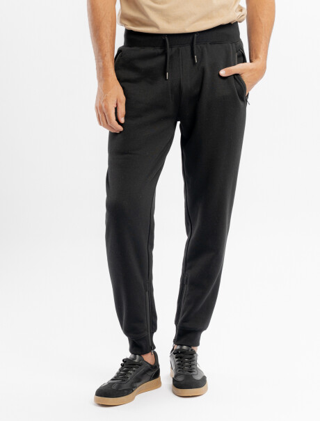 Pantalon felpa Gael negro
