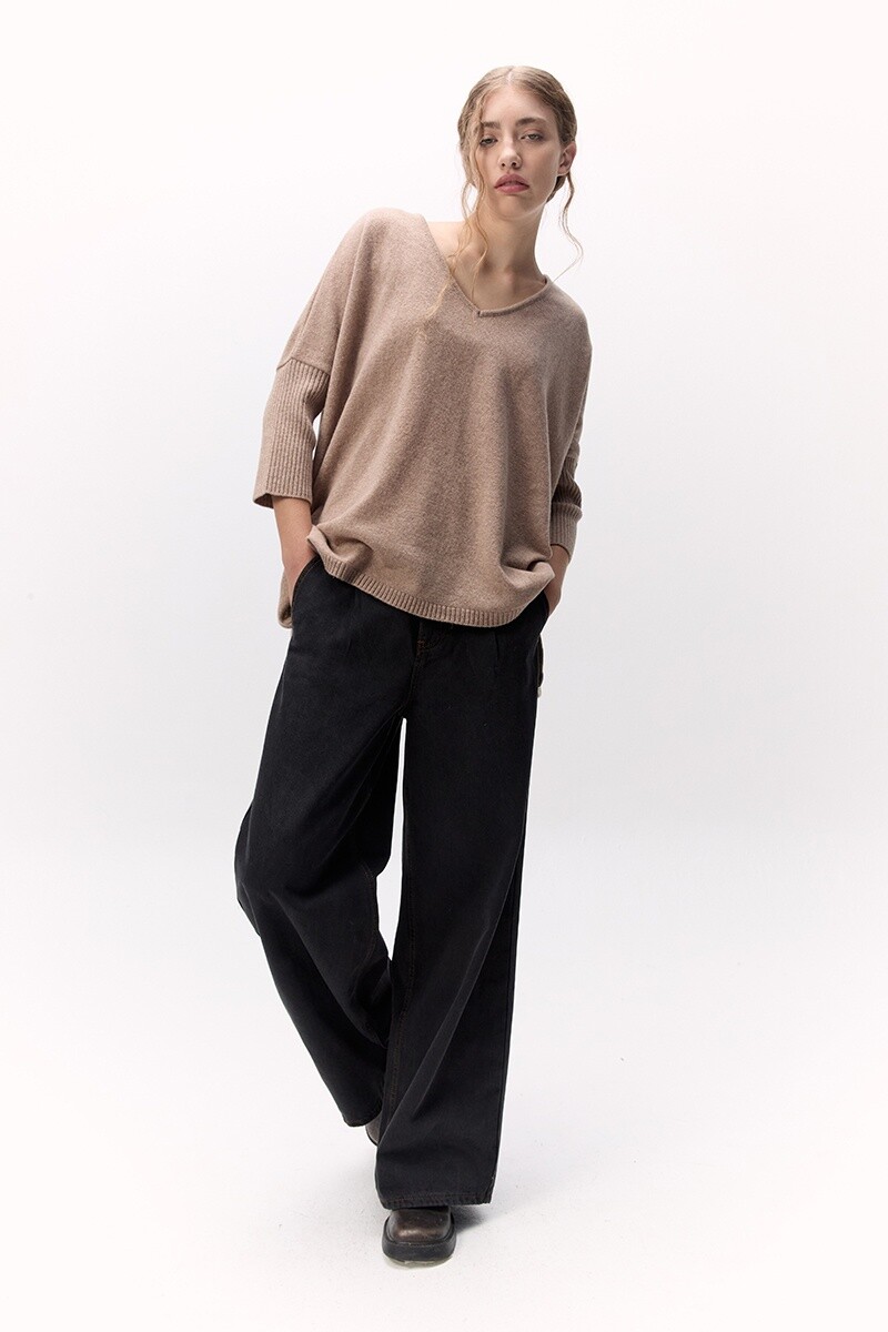 Sweater Venecia Beige Oscuro