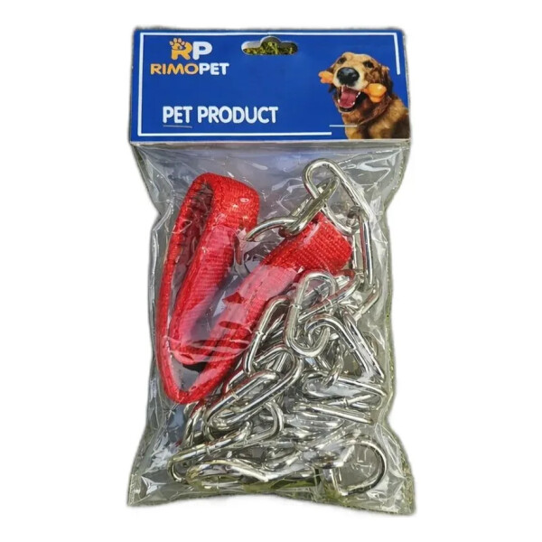 Correa De Cadena Para Mascotas Gruesa Con Agarre 1.2 MTS Correa De Cadena Para Mascotas Gruesa Con Agarre 1.2 MTS