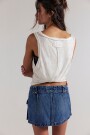 MINIFALDA DENIM HERA Azul
