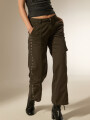 Pantalon Merol Gris Oscuro