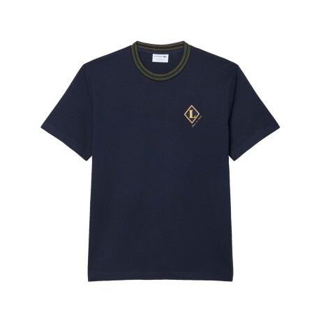 Remera Lacoste Made in France con Insignia MXQ