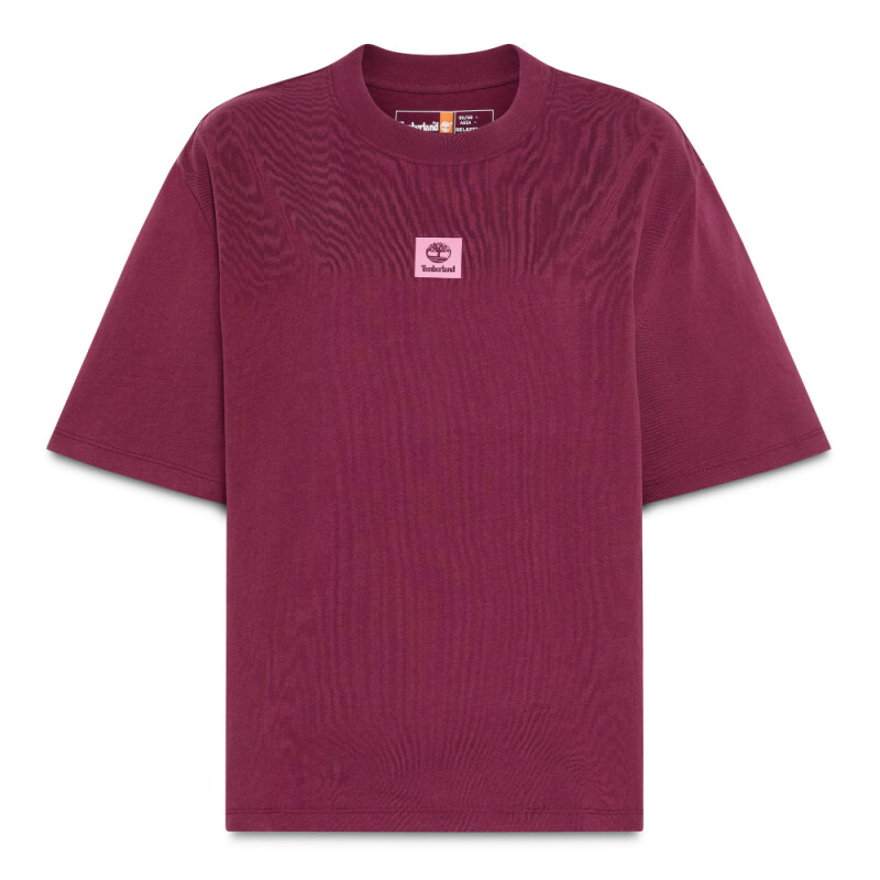 Polo Stack Mujer Burgundy