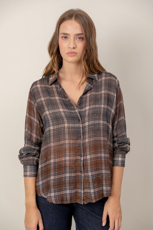 Camisa dama Wood