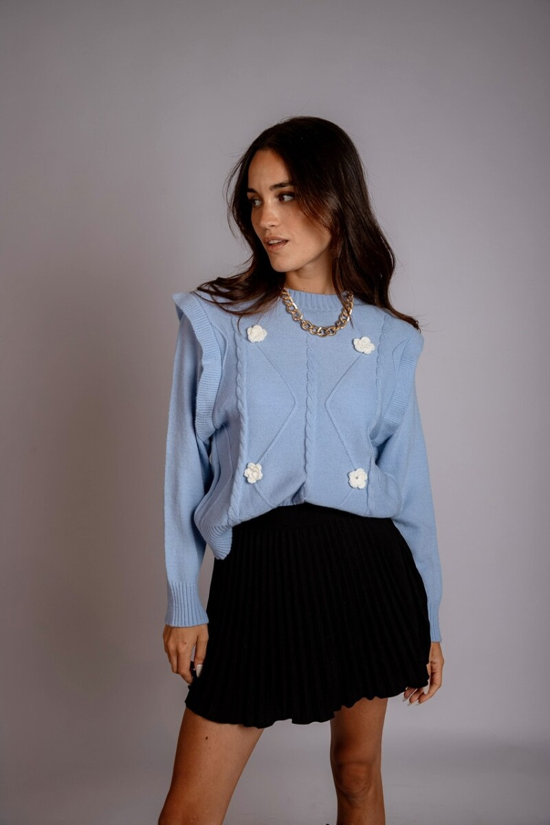 Buzo Josefina - celeste 