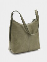 Bolso De Hombro Con Grabado Animal caqui