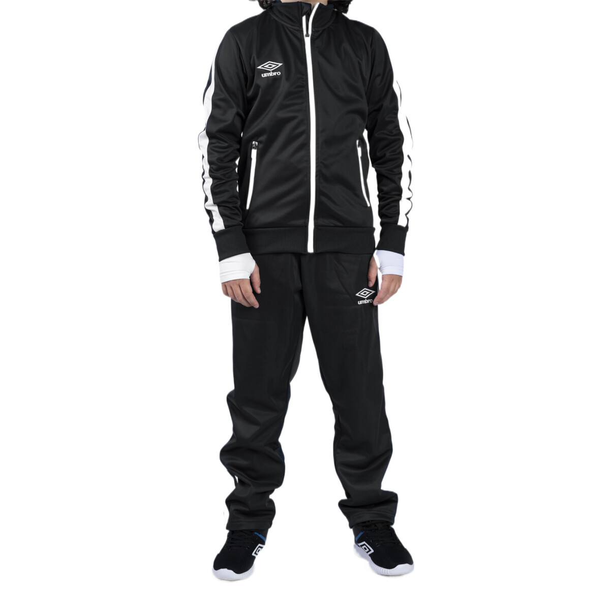 Equipo Infantil Umbro Owen II Jrs - Negro - Blanco 