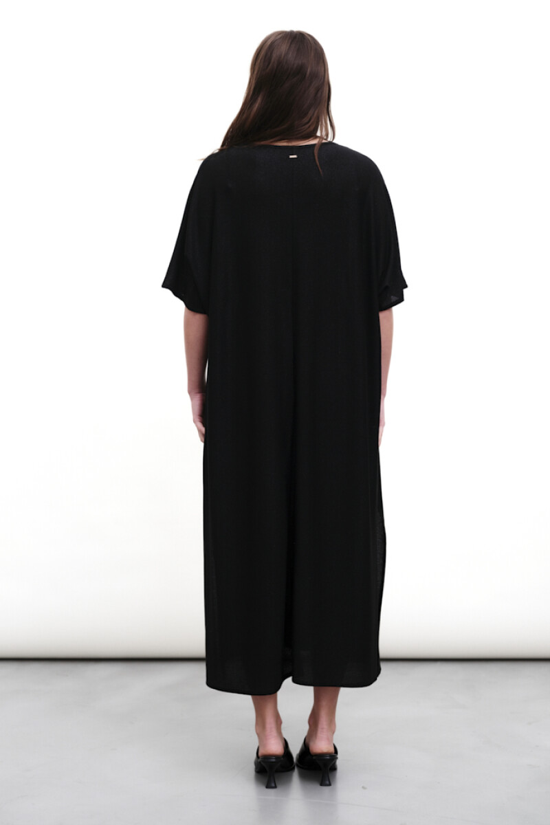 Vestido Lurex Goya Negro