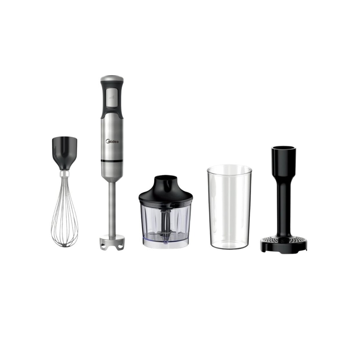 Mixer 4 en 1 Con Accesorios Inox - Modelo MJ-BH1201W - Midea 