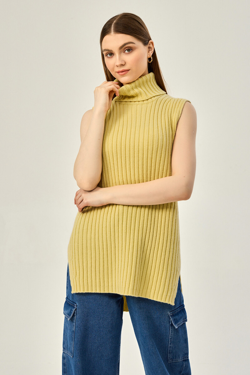 Chaleco Derain - Amarillo Palido 