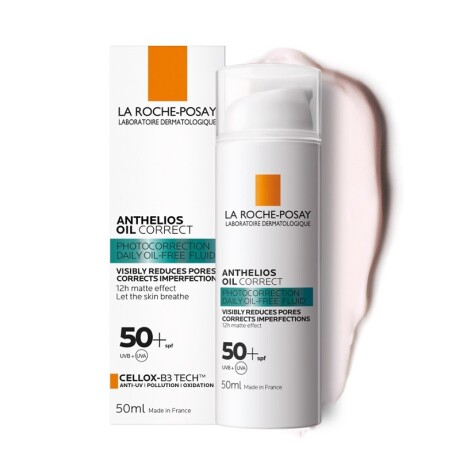 LA ROCHE POSAY ANTHELIOS OIL CORRECT GEL-CREMA SPF 50+ 50ml LA ROCHE POSAY ANTHELIOS OIL CORRECT GEL-CREMA SPF 50+ 50ml