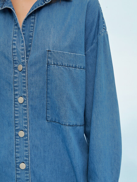 CAMISA MONTEGO AZUL