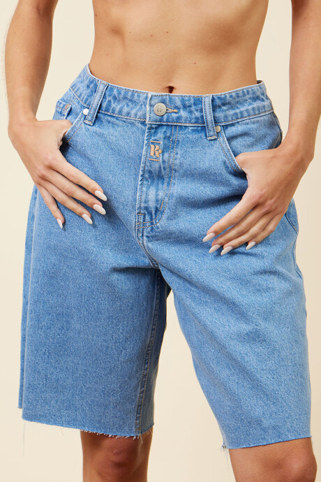 BERMUDA USUE RUSTY Azul Medio