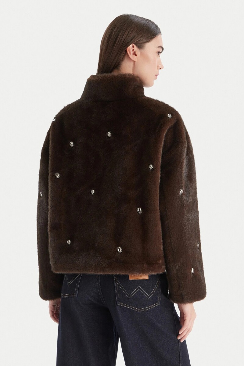 SACO PELO Marron