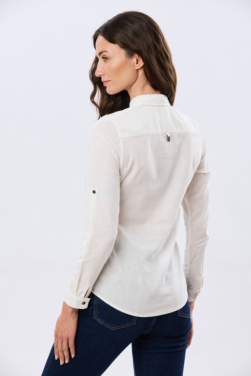 CAMISA DE LINO Blanco