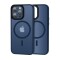 Protector Armor Frost con carga inalambrica para Iphone 11 Blue