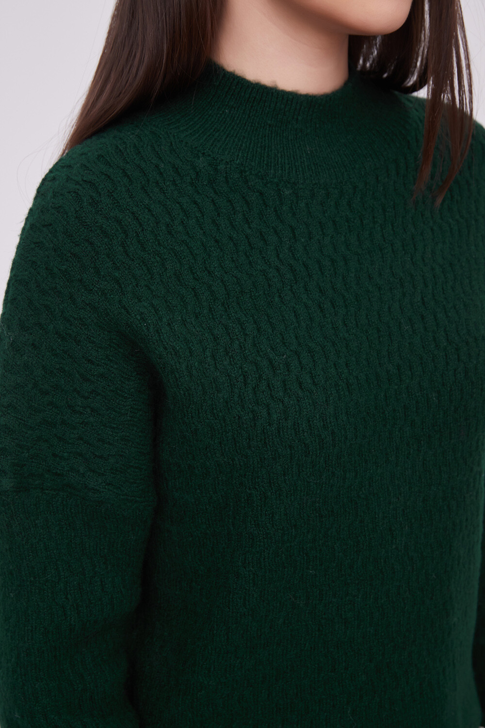 Sweater Ertina Verde Melange