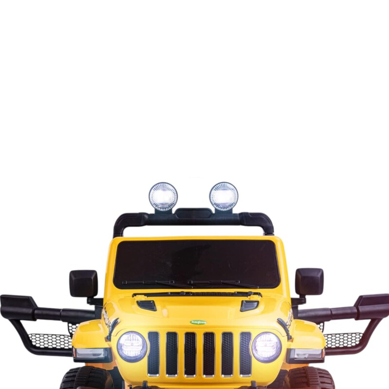 Jeep Renegado a batería de 12V Bebesit Amarillo Jeep Renegado a batería de 12V Bebesit Amarillo