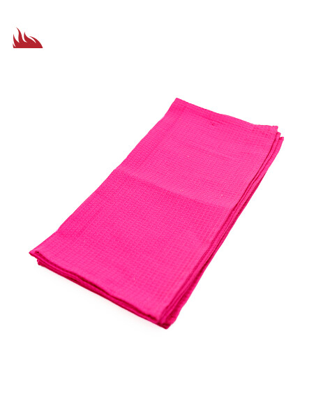 REPASADOR LISO X 6 PCS 38X38 CM FUCSIA