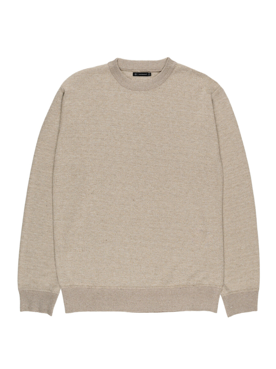 Sweater básico - beige 