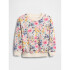 IE FRCH LOGO CREW IVORY FROST