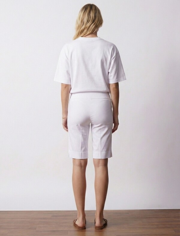 Bermuda Pull On BLANCO
