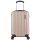 Valija de viaje Indra rígida 55x34,5x23 cm Champagne