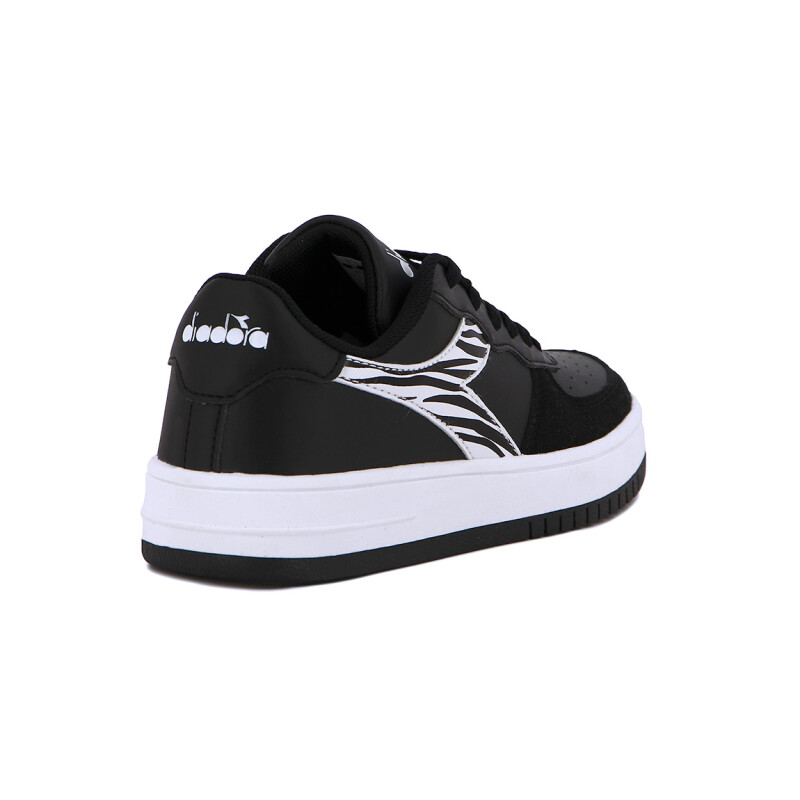 Diadora Champion Spitfire Ii Mujer - Negro/animal Print Negro-animal Print