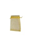 Bolsa organza 9x15 cm. ORO