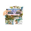 Libro con 80 stickers Dinosaurios Dino World Libro con 80 stickers Dinosaurios Dino World