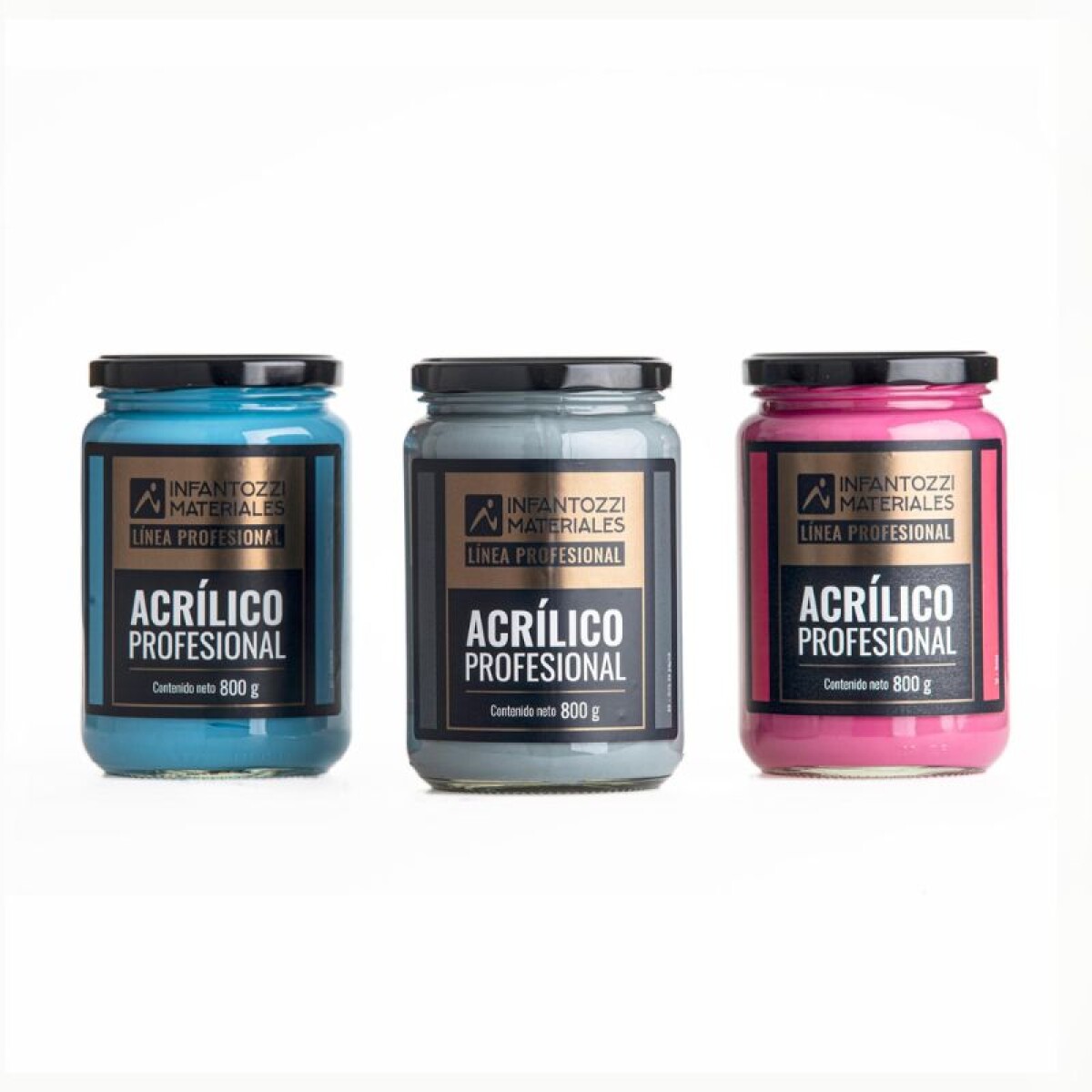 Acrílico profesional - 800 g 
