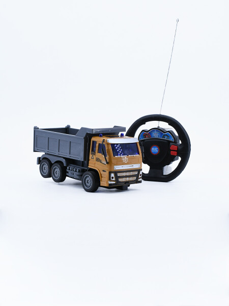 CAMION CARGA A CONTROL REMOTO AMARILLO