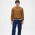 CORP LOGO CREW PALOMINO BROWN GLOBAL