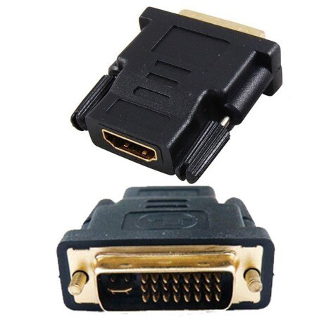 Conversor de DVI-I macho a HDMI hembra Conversor de DVI-I macho a HDMI hembra