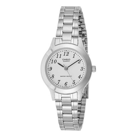 Reloj Análogo Casio Ltp-1128a En Acero Resistente Al Agua Reloj Análogo Casio Ltp-1128a En Acero Resistente Al Agua