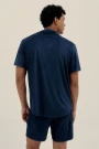 TOWEL CAMP-COLLAR SHIRT Navy