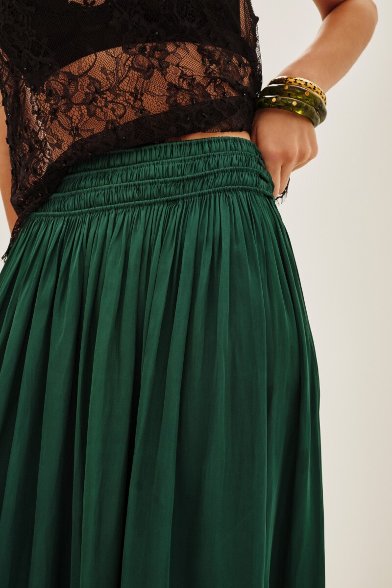Falda Pathan Verde