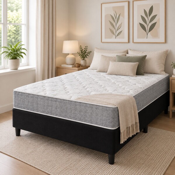 SOMMIER - RAVENA 2 PLAZAS RESORTES POCKET CON BOX SOMMIER - RAVENA 2 PLAZAS RESORTES POCKET CON BOX