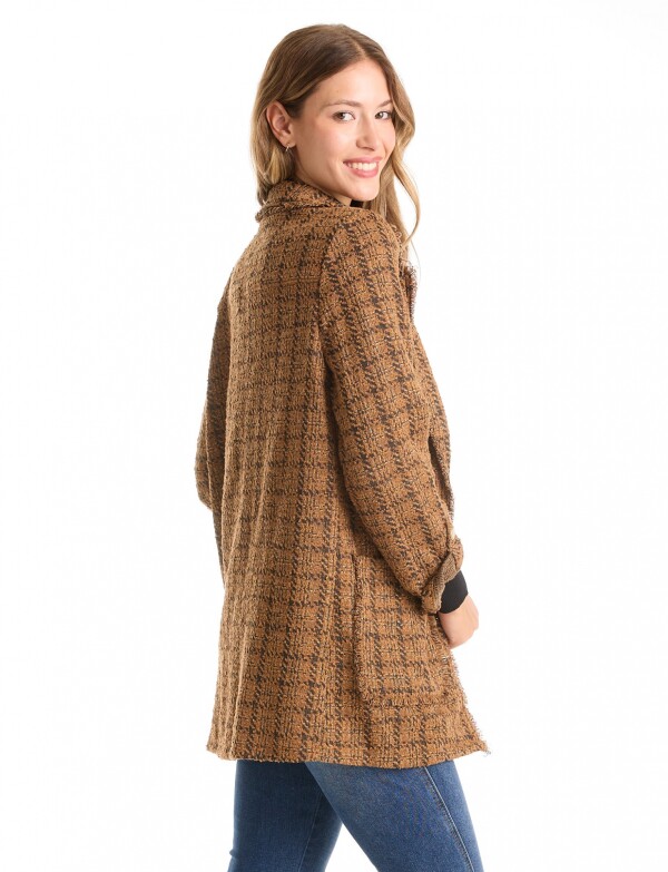 Chaqueta Boucle TOSTADO/MULTI