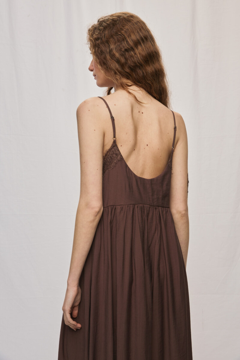 VESTIDO LOLA Chocolate