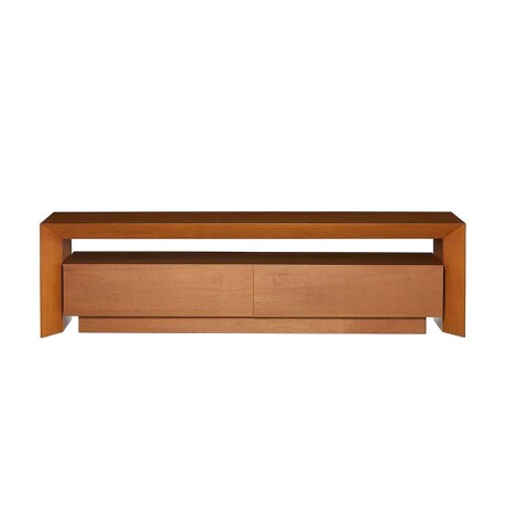 MUEBLE DE TV MDF-Y-MADERA MARRON ROSA CASTAÑO