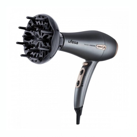 Secador De Pelo Professional UFESA SC8470 2400W Con Boquilla De Concentración Y Difusor Secador De Pelo Professional UFESA SC8470 2400W Con Boquilla De Concentración Y Difusor