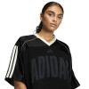 REMERA ADIDAS W STA SEAS TEE C Mujer JY6971 Negro-blanco