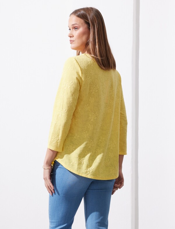 Blusa Labrada AMARILLO
