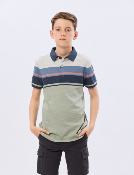 BERMUDA CARGO SPANDEX Piedra