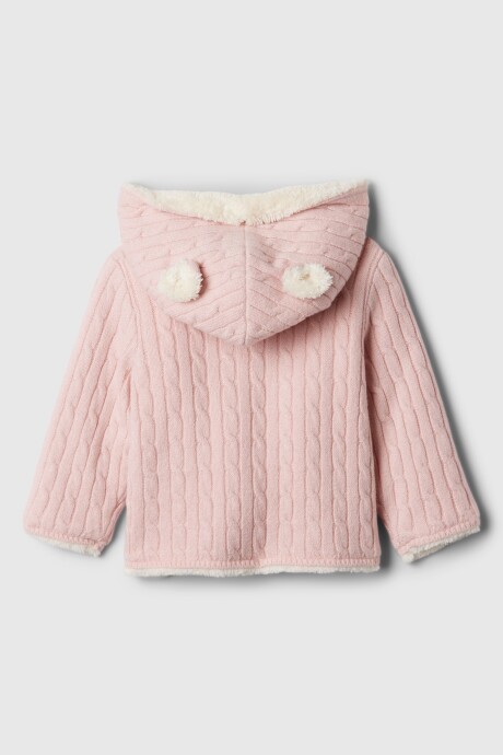 Saco Garter Con Botones Y Capucha Bebé Primitive