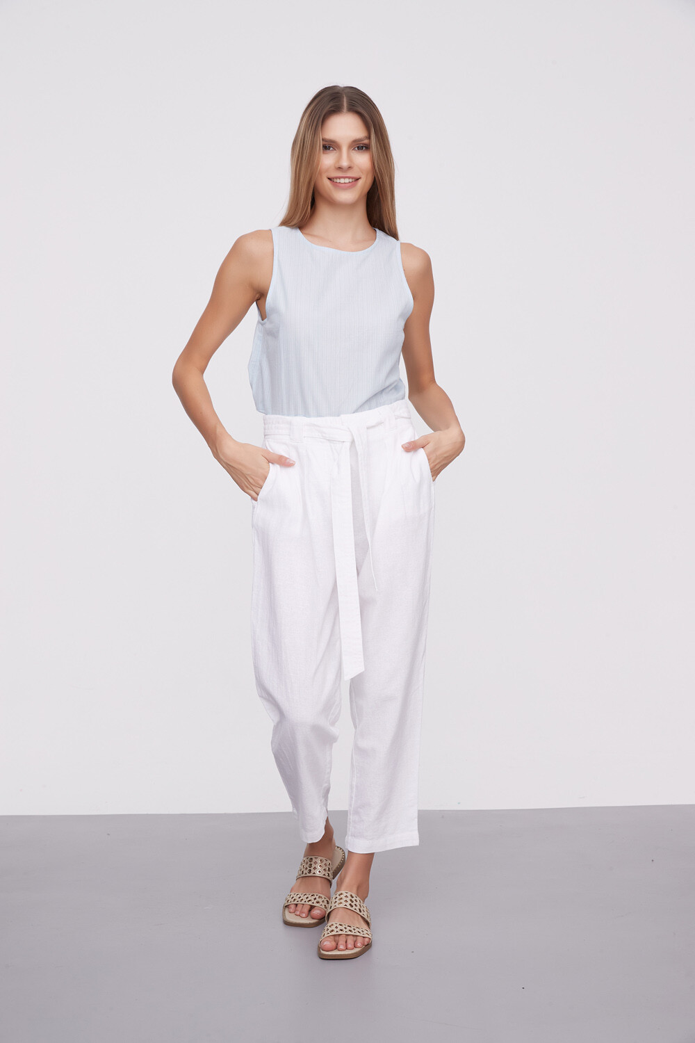 Pantalon Souza Blanco