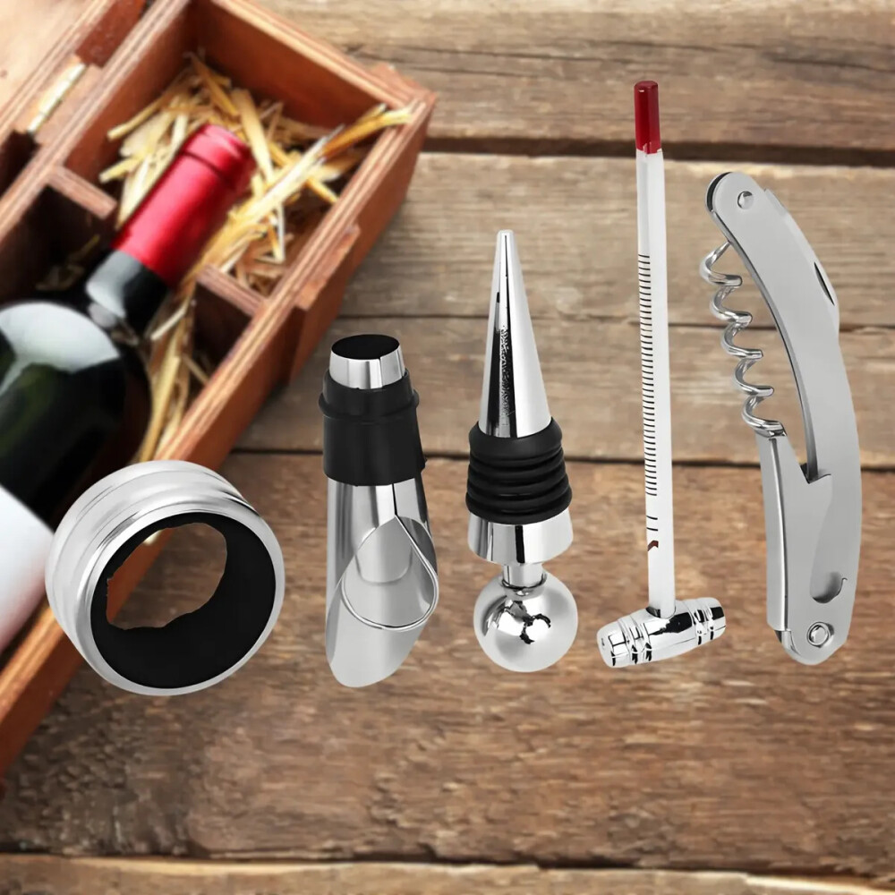 kit de sacacorchos para vino con accesorios kit de sacacorchos para vino con accesorios