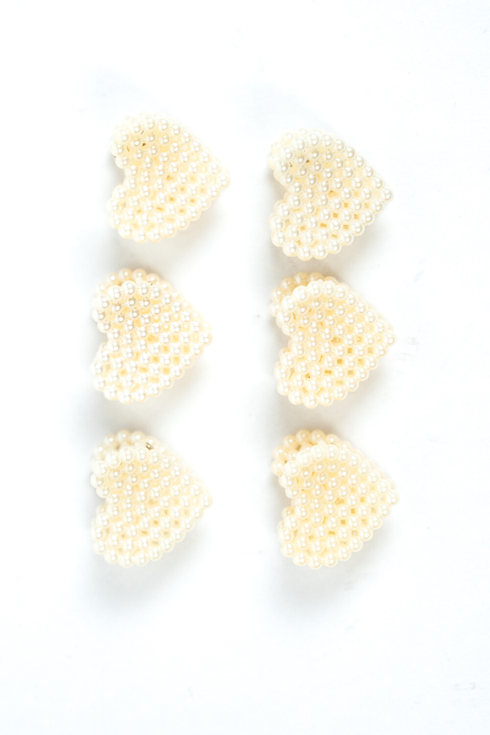 Pinza De Pelo Amaru, Set 6 Piezas Blanco